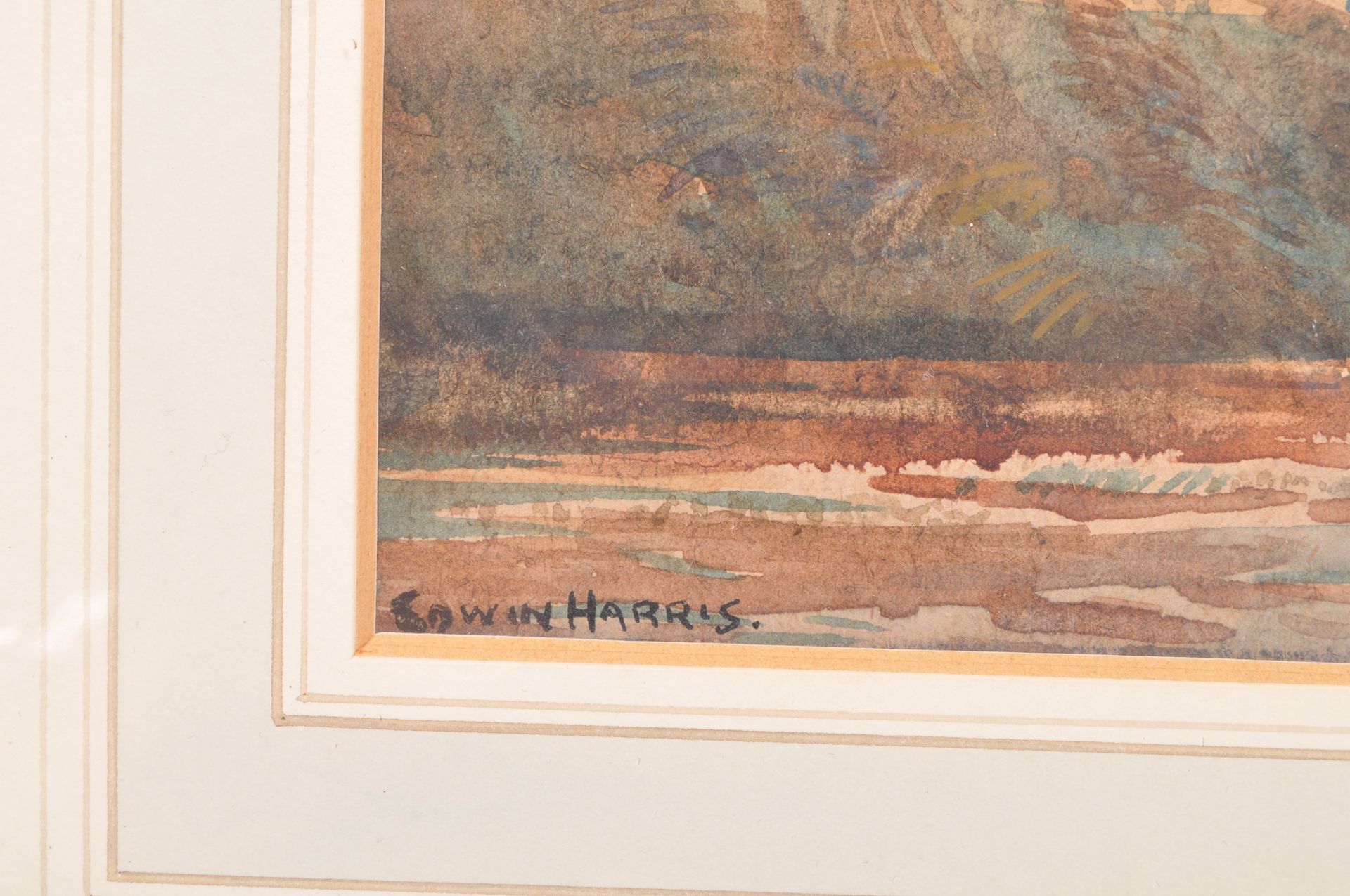 20TH CENTURY FRAMED WATERCOLOUR BY EDWIN HARRIS (1891-1961) - Image 2 of 6