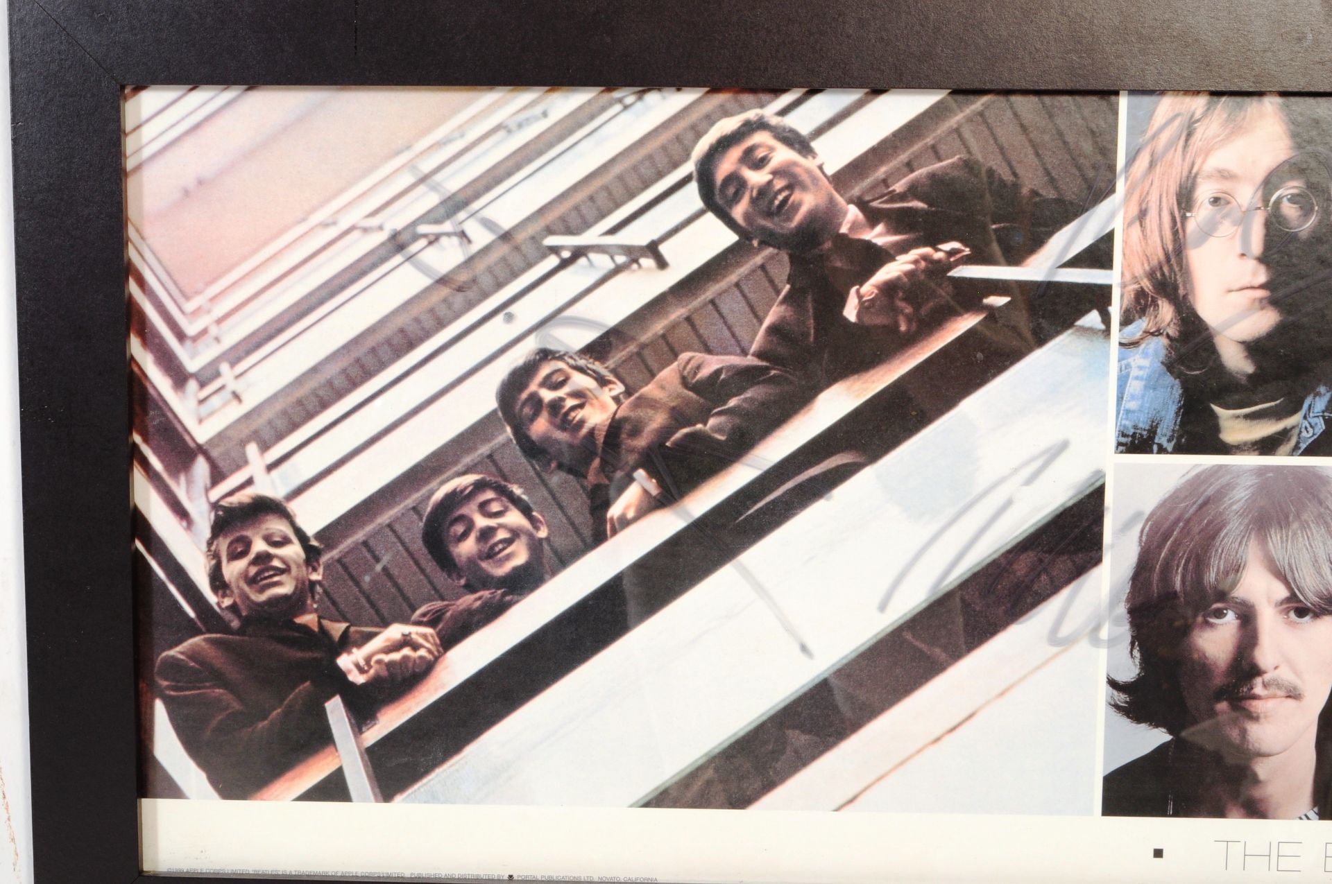 TWO MATCHING APPLE CORPORATION BEATLES PICTURE POSTER PRINTS - Image 6 of 9