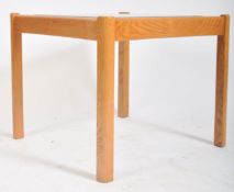 ERCOL FURNITURE - VINTAGE BEECH AND ELM COFFEE TABLE