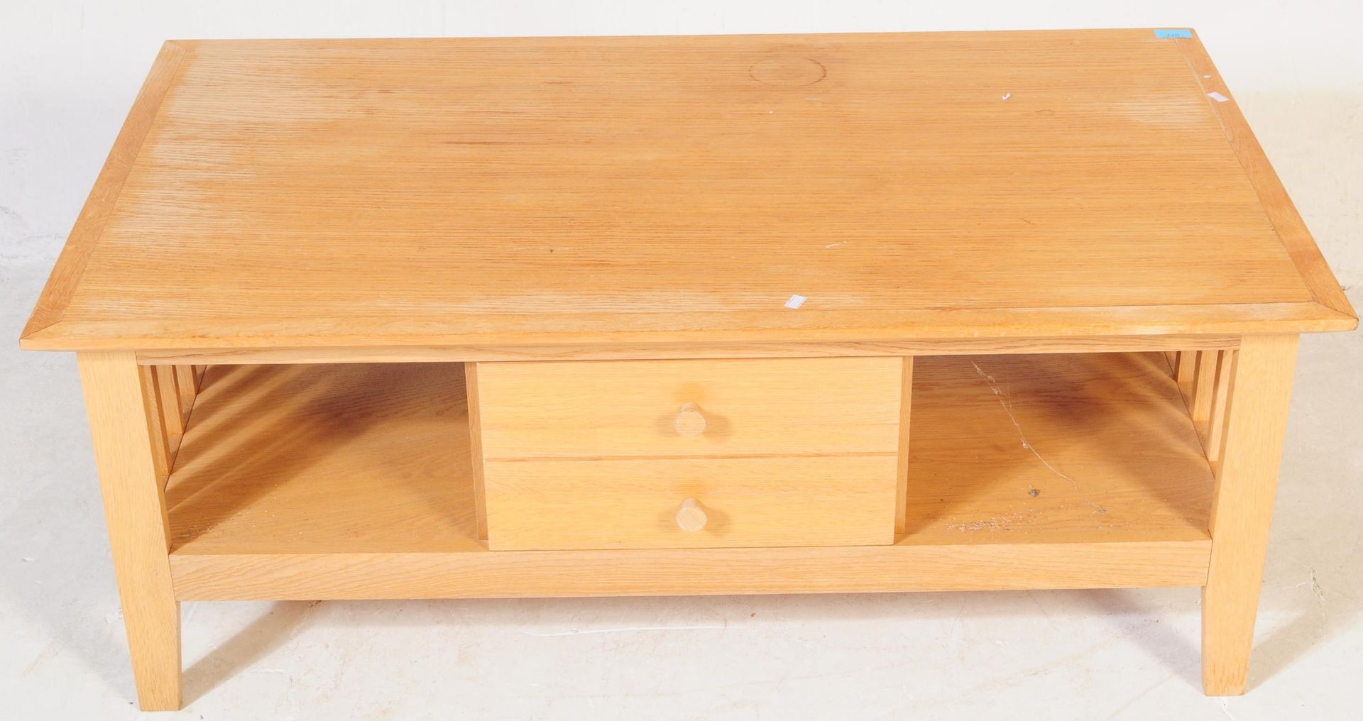 CONTEMPORARY OAK FURNITURE LAND STYLE COFFEE TABLE - Image 4 of 5