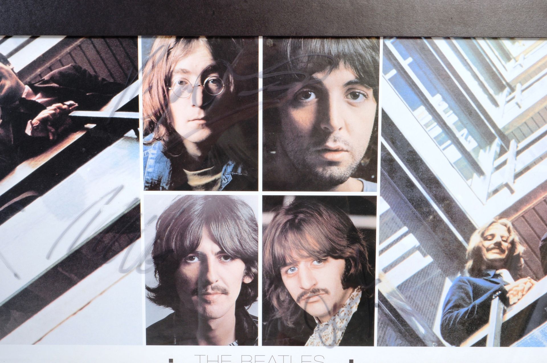 TWO MATCHING APPLE CORPORATION BEATLES PICTURE POSTER PRINTS - Image 7 of 9