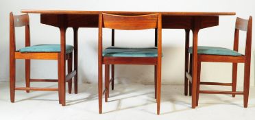 BATH CABINET MAKERS - MID 20TH CENTURY TEAK DINING TABLE