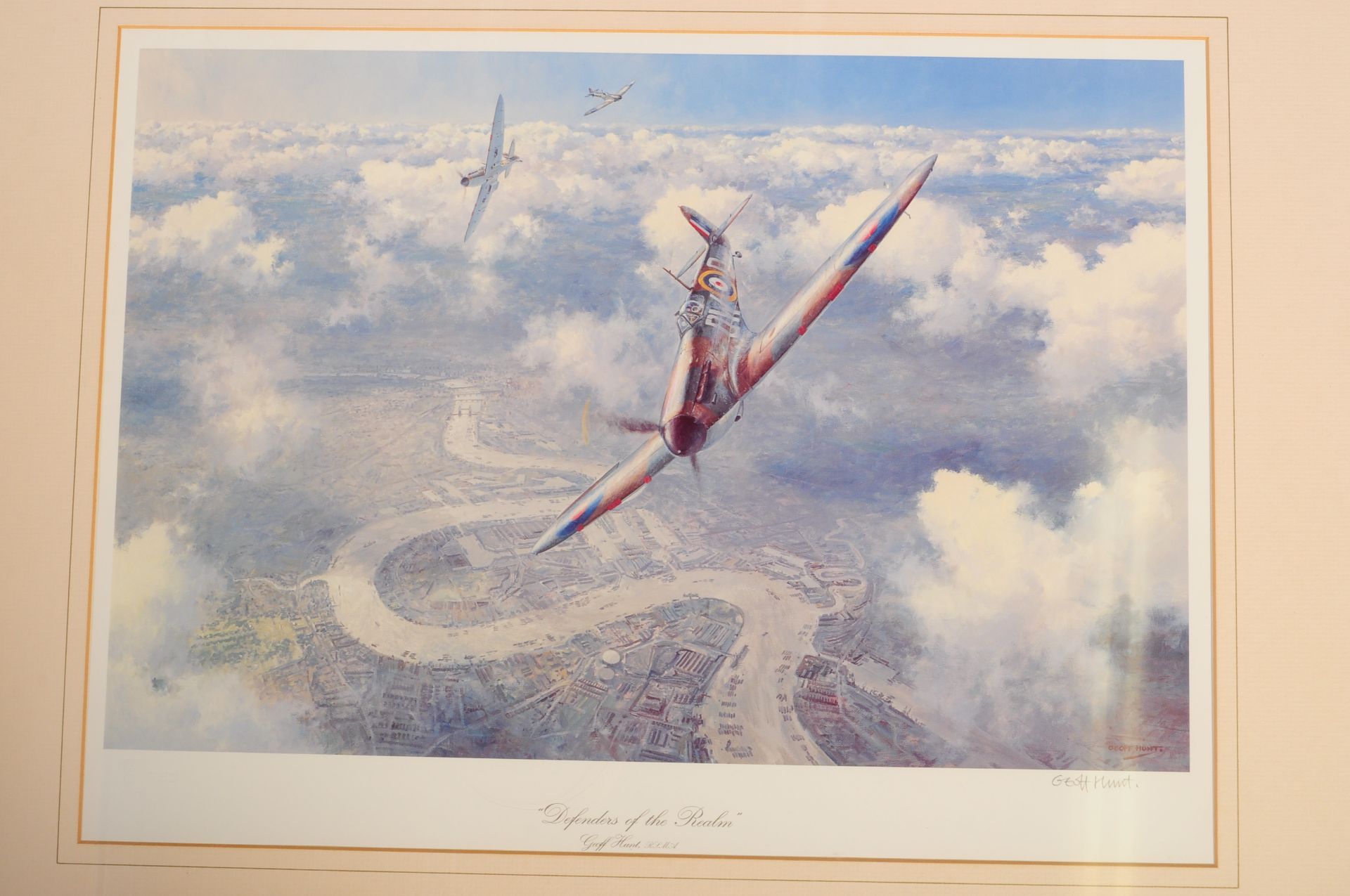 COLLECTION OF FRAMED AVIATION PRINTS - HUNT & COULSON - Image 6 of 10
