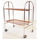 MID CENTURY FOLDING BUTLERS / HOSTESS DRINKS TROLLEY