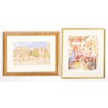 RACHEL HEMMING BRAY - TWO SIGNED & TITLE PRINT ON PAPER