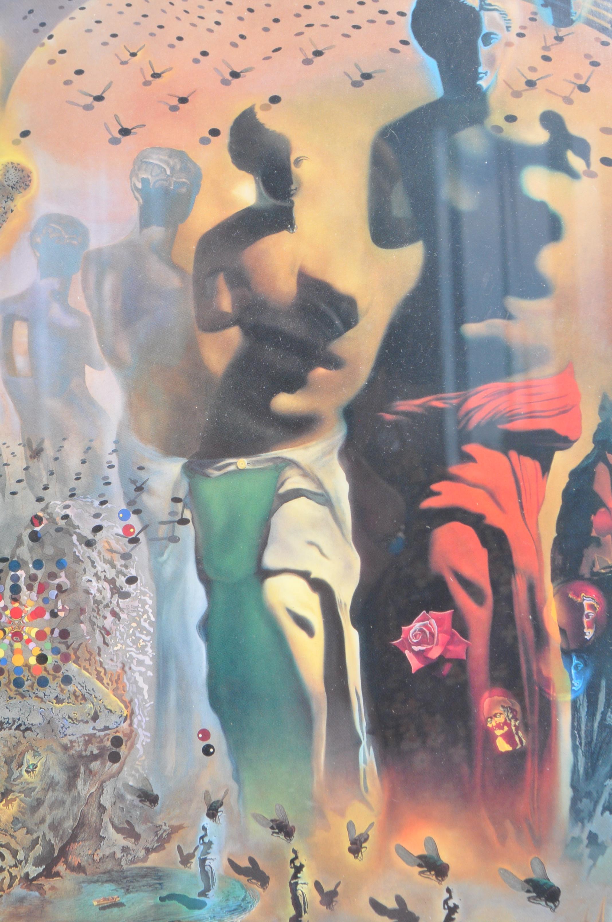 CONTEMPORARY HALLUCINOGENIC TOREADOR PRINT BY SALVADOR DALI - Image 2 of 5