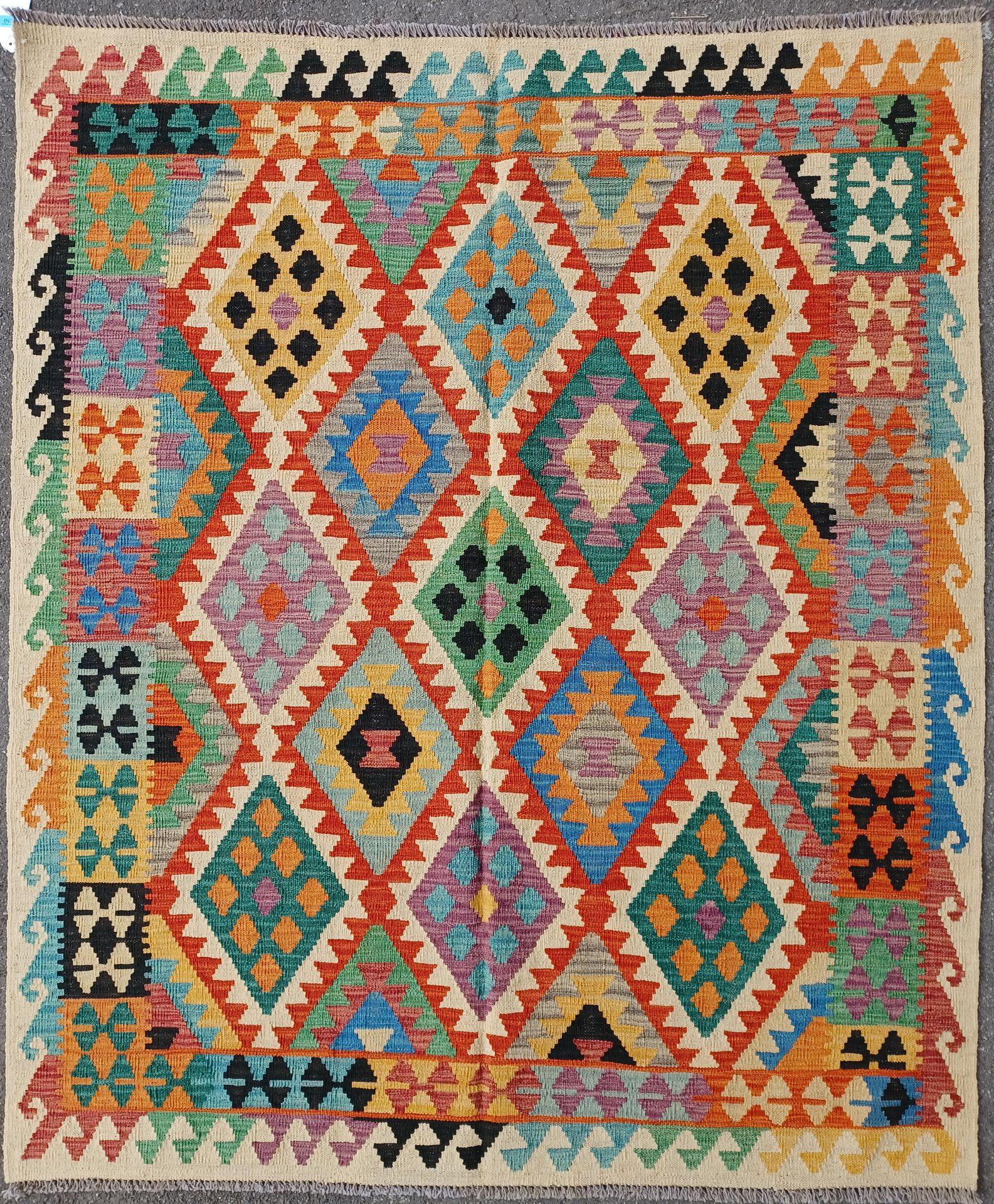 20TH CENTURY ANATOLIAN TURKISH KILIM RUG