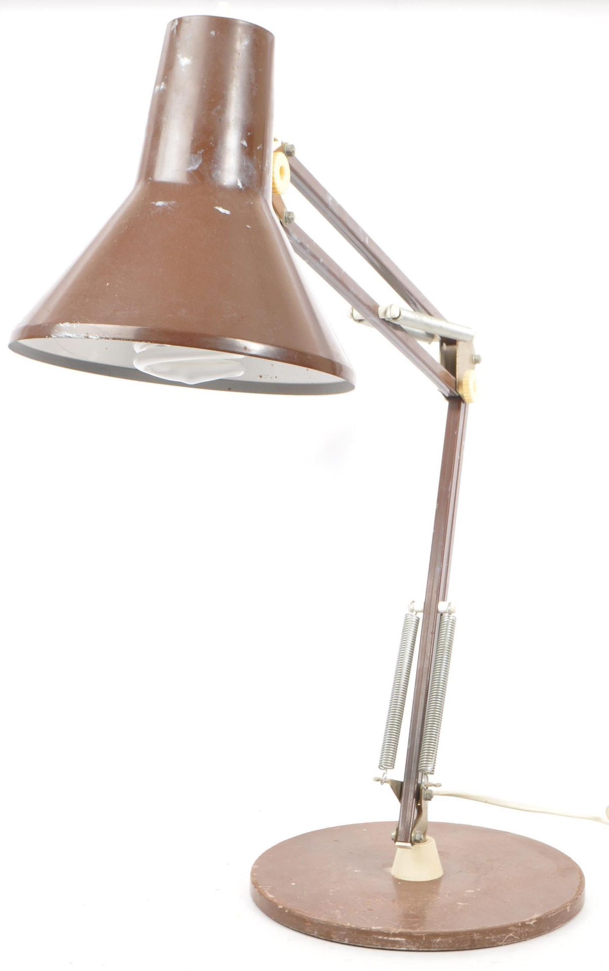 MID 20TH CENTURY INDUSTRIAL FACTORY TABLE DESK LAMP - Image 4 of 5