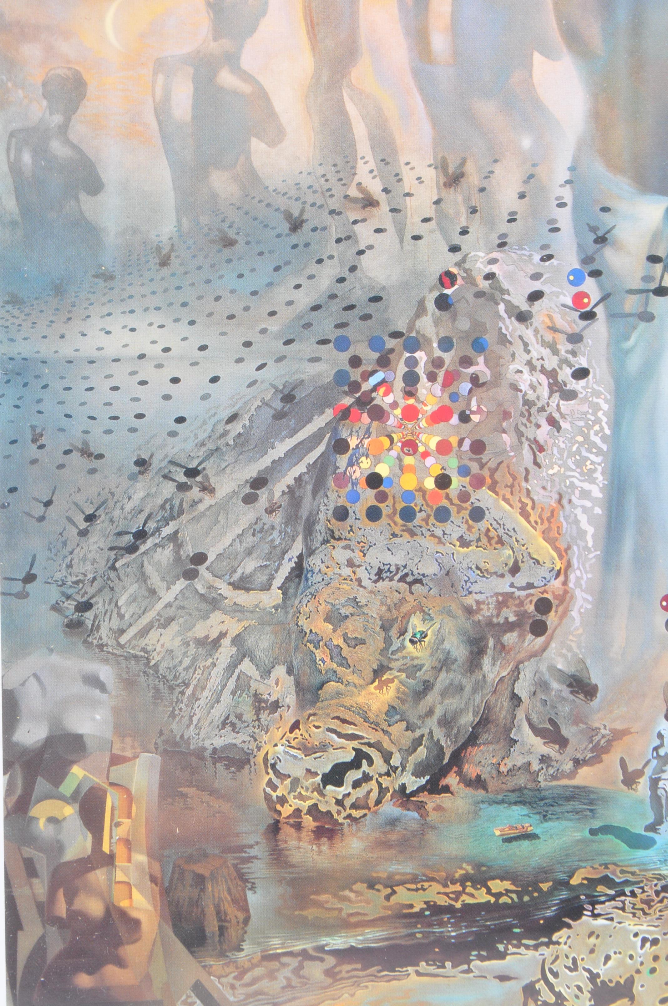 CONTEMPORARY HALLUCINOGENIC TOREADOR PRINT BY SALVADOR DALI - Image 3 of 5