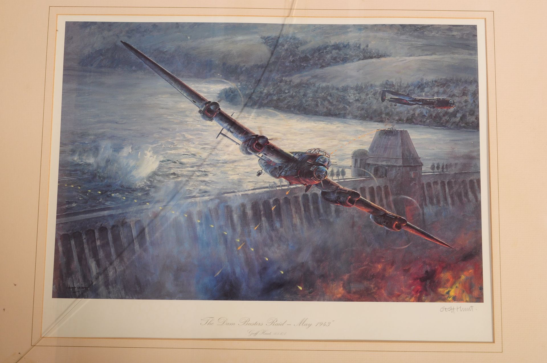 COLLECTION OF FRAMED AVIATION PRINTS - HUNT & COULSON - Image 2 of 10