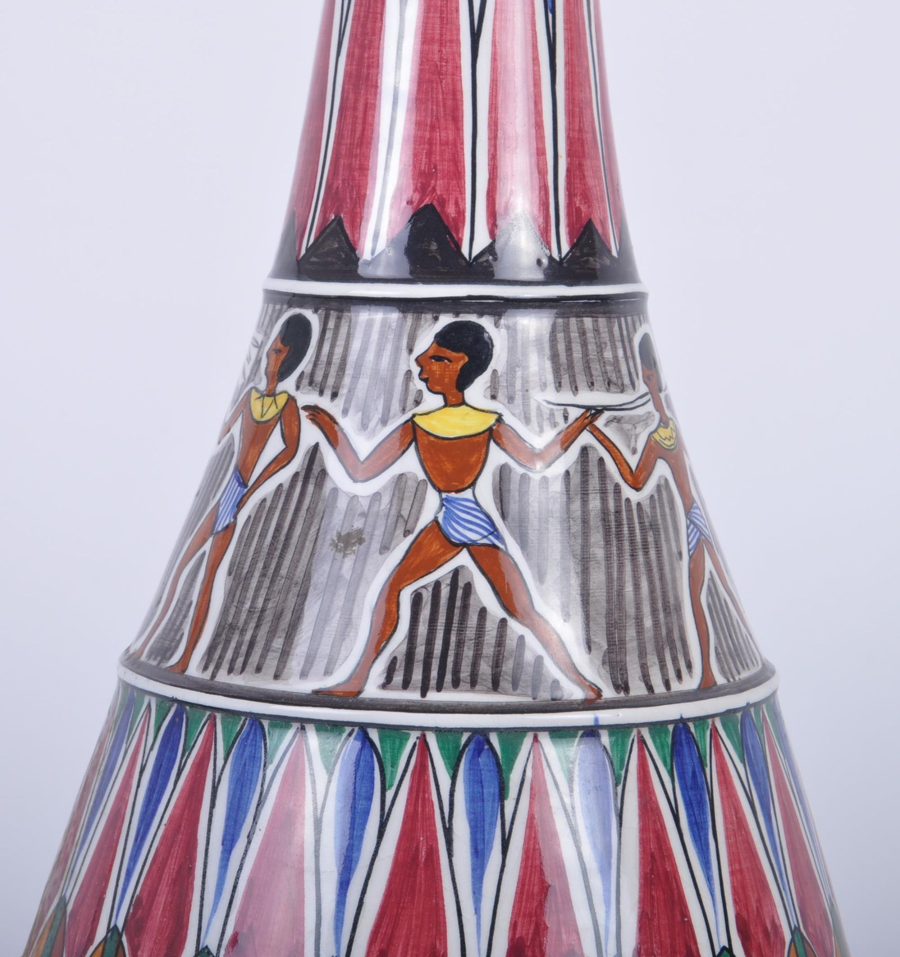 VINTAGE 20TH CENTURY EGYPTIAN INSPIRED TABLE LAMP - Image 5 of 9