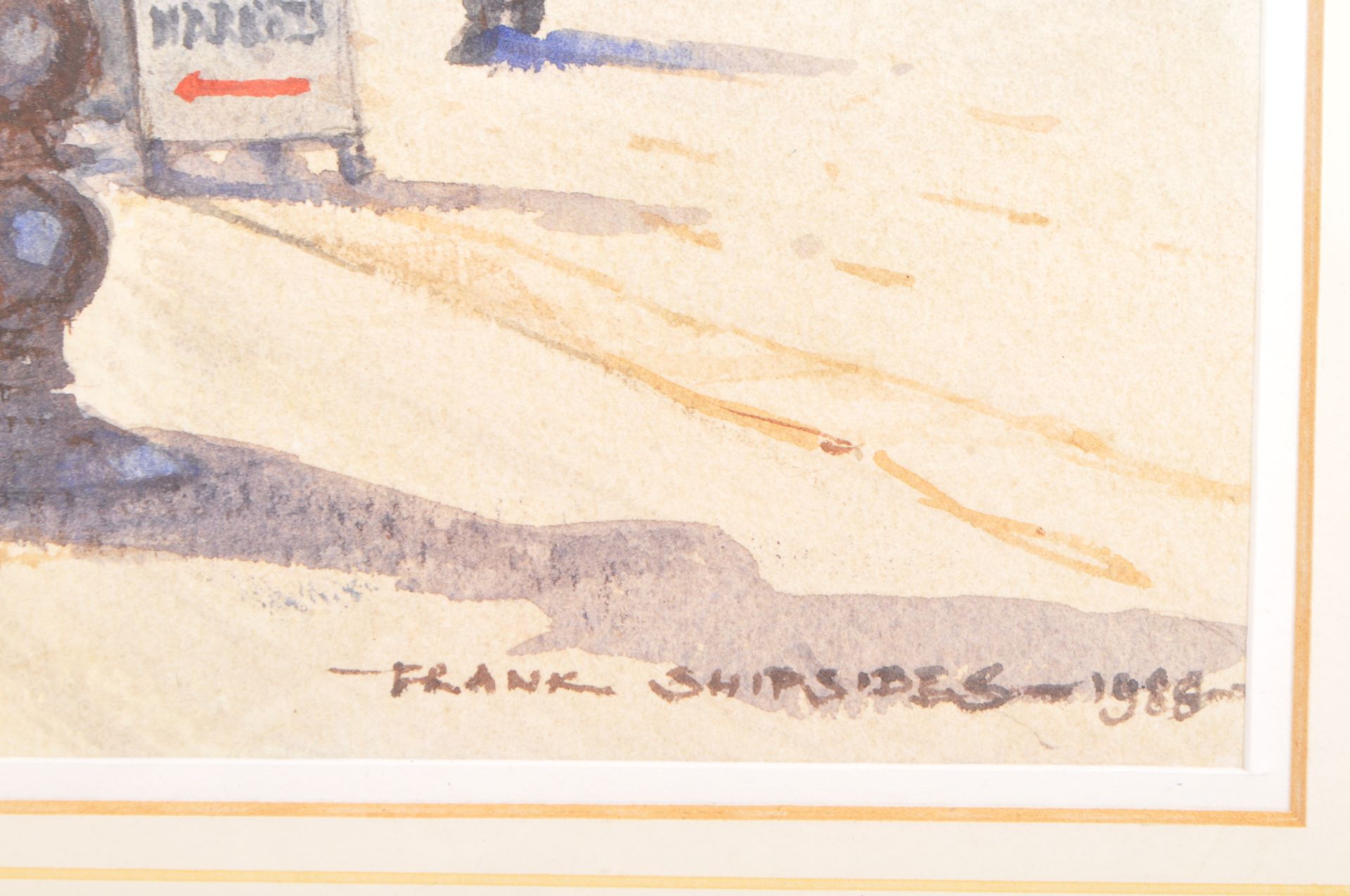 SHIPSIDES / WOODWARD - TWO 20TH CENTURY WATERCOLOURS - Image 7 of 10