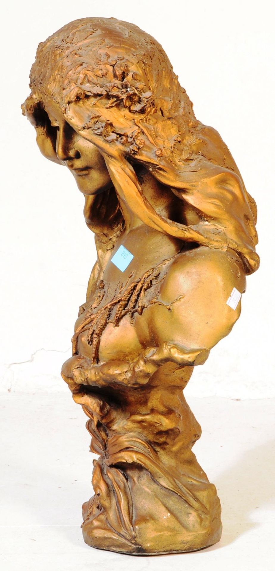 AFTER BLASCHE - PRINTEMPS GILT BRONZED COMPOSITE BUST - Image 5 of 7