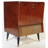 MID CENTURY 1950S FALL FRONT MUSIC RECORD CABINET