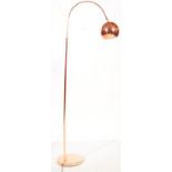 CONTEMPORARY CHROME ROSE EFFECT STANDING LAMP