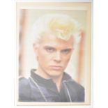 VINTAGE 1980s BILLY IDOL MUSIC SHOP POSTER