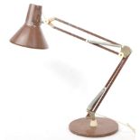 MID 20TH CENTURY INDUSTRIAL FACTORY TABLE DESK LAMP