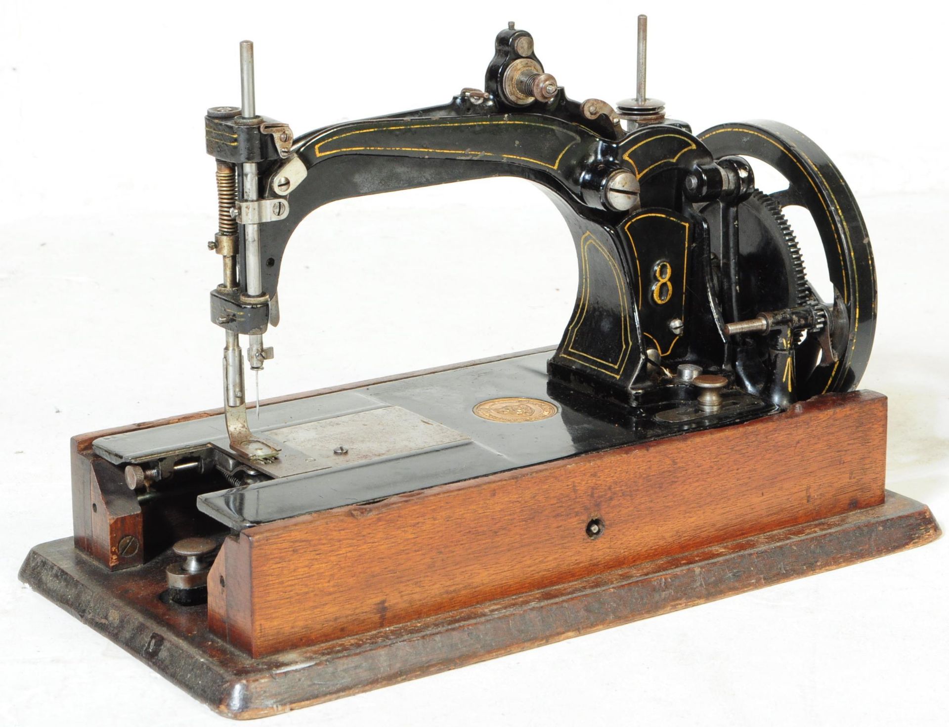 1870S WHEELER & WILSON BOXED SEWING MACHINE NUMBER EIGHT - Image 3 of 6