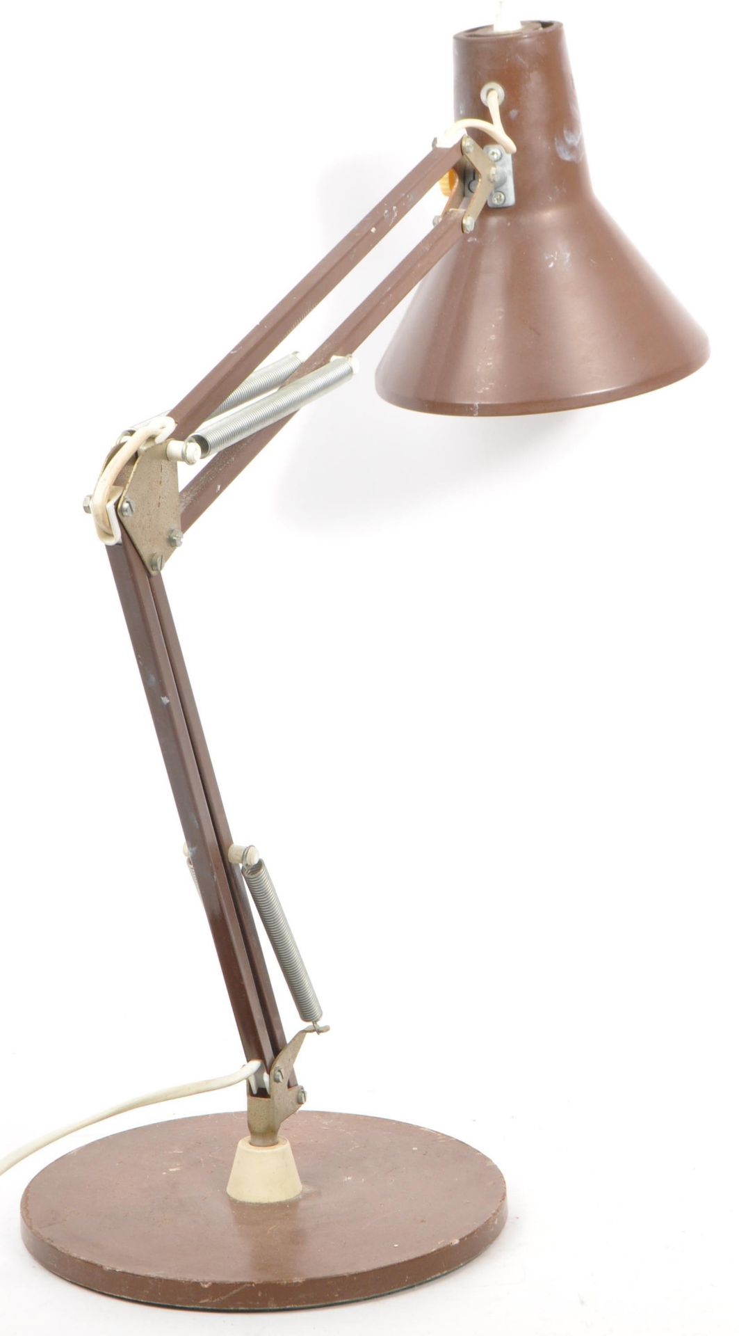 MID 20TH CENTURY INDUSTRIAL FACTORY TABLE DESK LAMP - Image 2 of 5