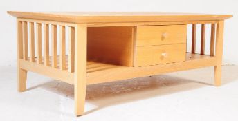 CONTEMPORARY OAK FURNITURE LAND STYLE COFFEE TABLE