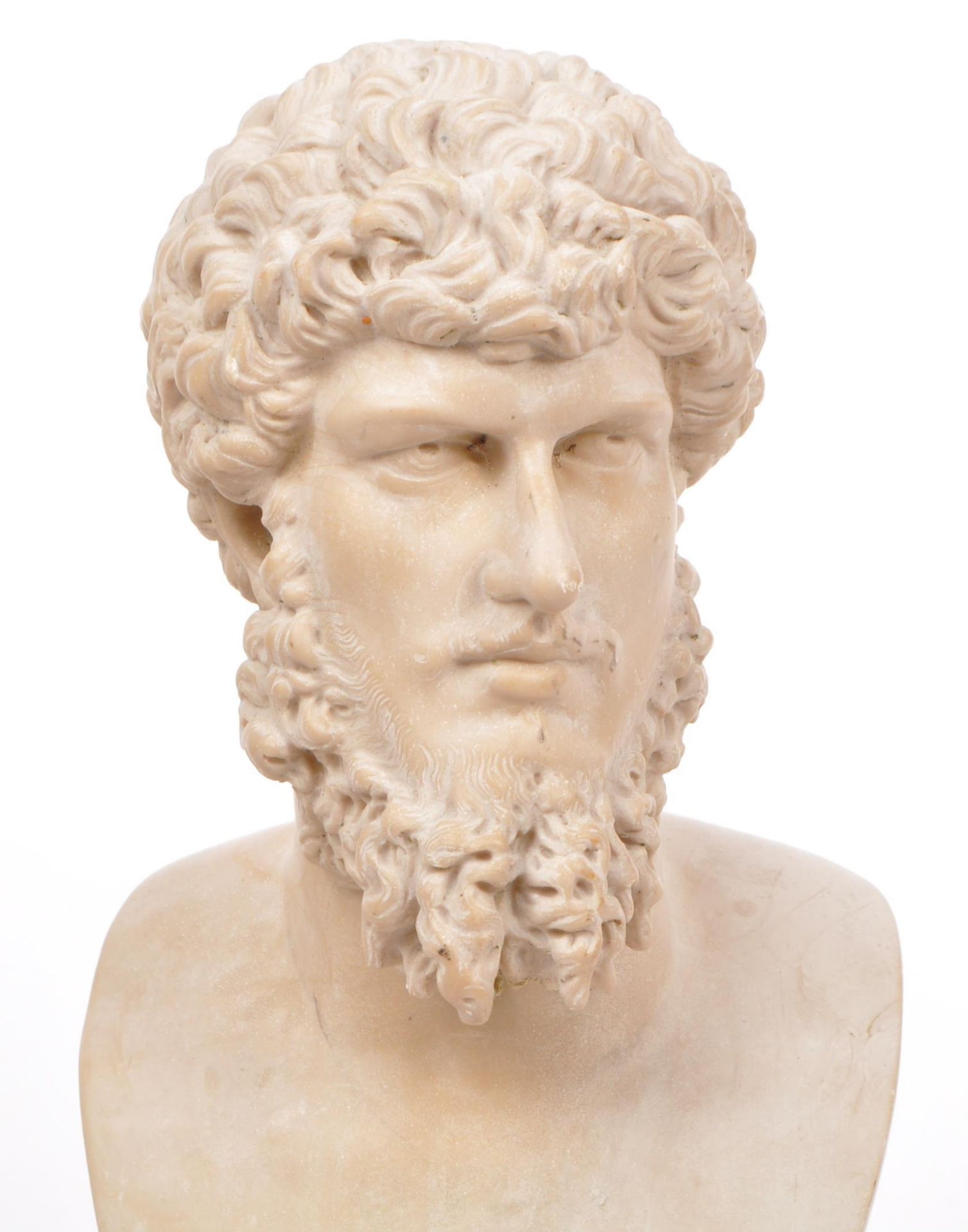 20TH CENTURY RESIN BUST STATUE OF MARCUS AURELIUS - Image 5 of 5