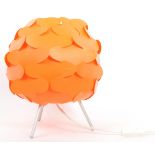 CONTEMPORARY ORANGE HABITAT STYLE DESK LAMP