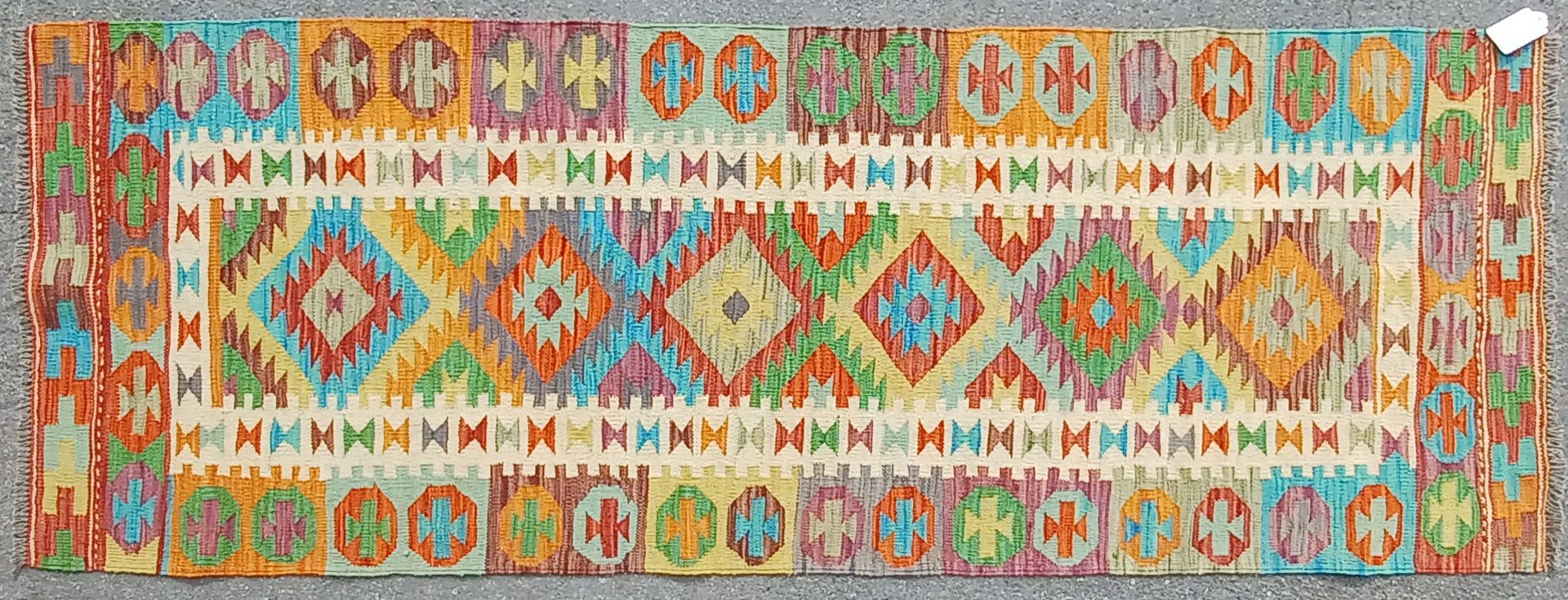 20TH CENTURY ANATOLIAN TURKISH KILIM RUNNER RUG