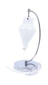 CONTEMPORARY DESIGNER TABLE / DESK LAMP WITH DROP SHADE