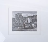 HOWARD PHIPPS (B. 1954) - 2019 - OLD WARDOUR CASTLE - ENGRAVING