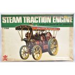 VINTAGE BANDAI PLASTIC MODEL KIT OF STEAM ENGINE INTEREST 1/16 SCALE