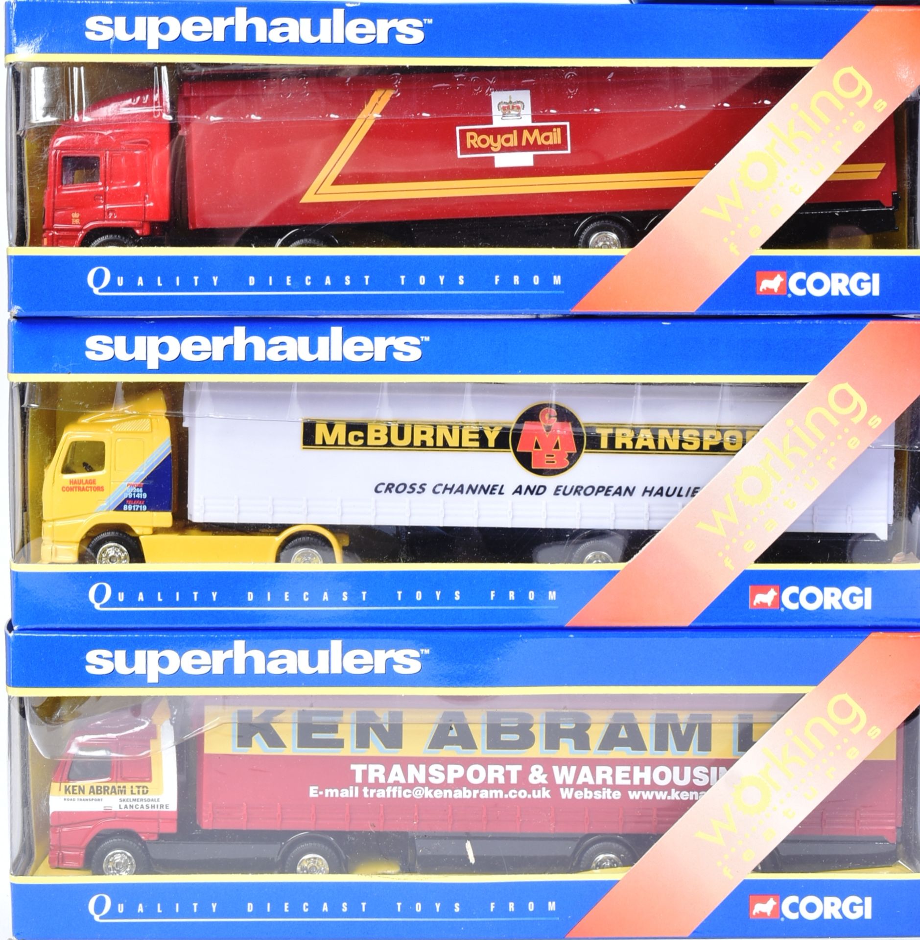 DIECAST - COLLECTION OF CORGI SUPERHAULERS - Image 3 of 5