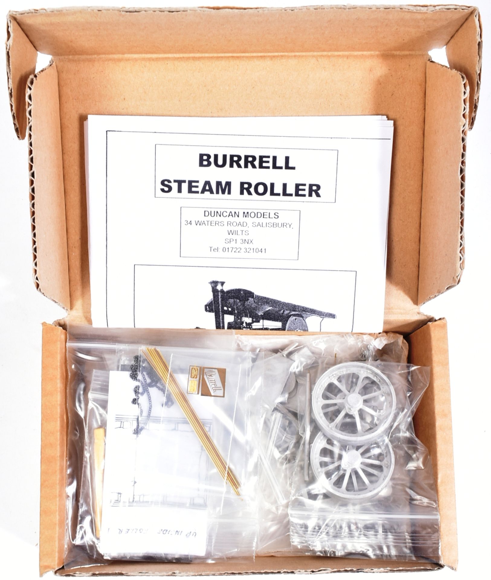 WHITE METAL KITS - X2 DUNCAN MODELS STEAM ROLLERS - Image 5 of 5