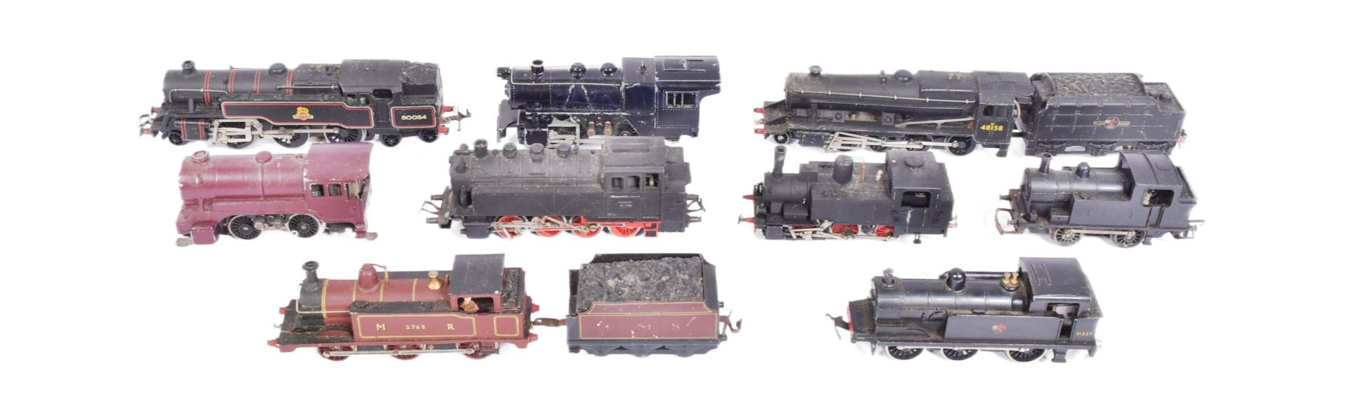 COLLECTION OF ASSORTED HORNBY AND OTHER MAKERS OO GAUGE MODEL RAILWAY LOCOMOTIVE ENGINES