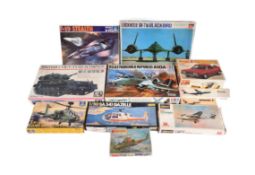 COLLECTION OF ASSORTED MODEL KITS OF TRANSPORT AND AIRCRAFT INTEREST