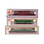 THREE LIMA OO GAUGE MODEL RAILWAY DIESEL LOCOMOTIVES