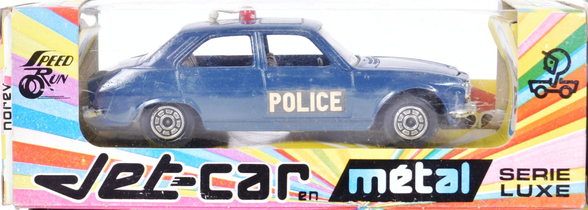 DIECAST - VINTAGE FRENCH NOREV DIECAST MODEL POLICE CARS - Image 3 of 6