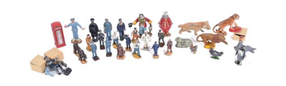 COLLECTION OF ASSORTED LEAD TOY FIGURES