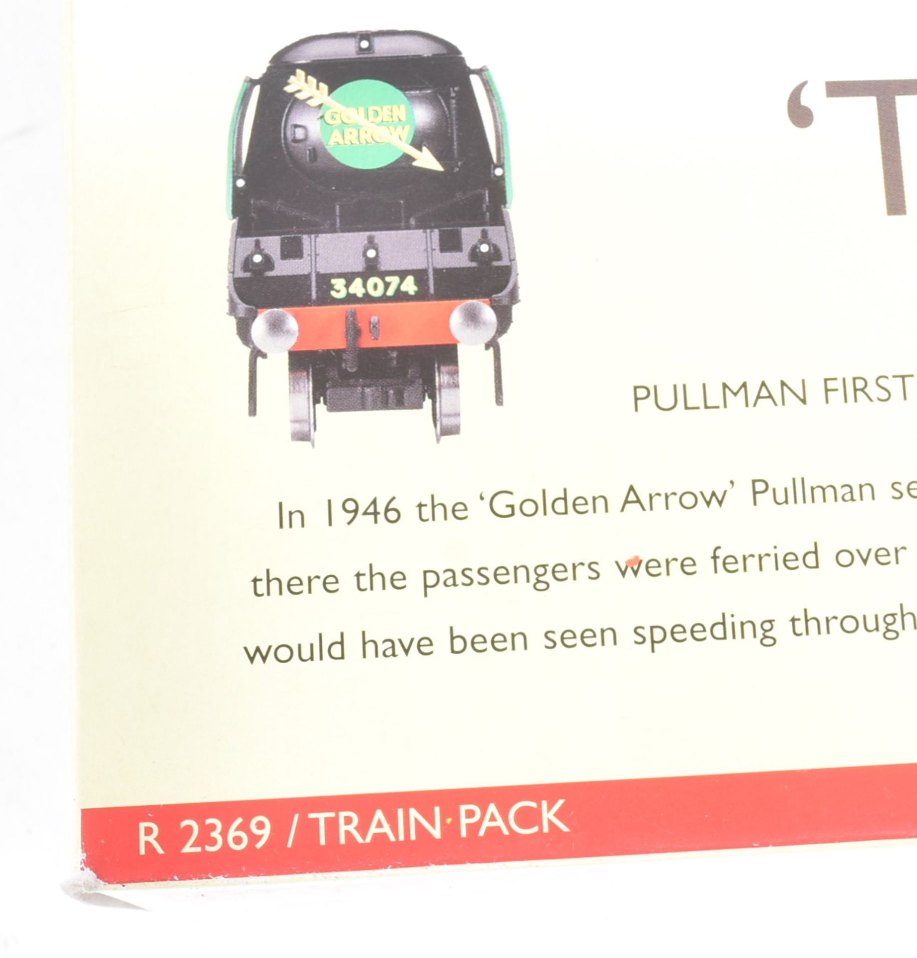 MODEL RAILWAY - HORNBY OO GAUGE GOLDEN ARROW LOCOMOTIVE TRAIN SET - Image 4 of 5