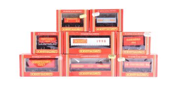 COLLECTION OF HORNBY OO GAUGE MODEL WAGONS