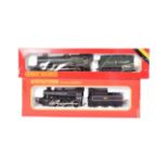 TWO HORNBY OO GAUGE MODEL RAILWAY DIESEL TRAINSET LOCOMOTIVE ENGINE