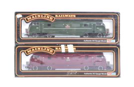 TWO MAINLINE OO GAUGE MODEL RAILWAY TRAINSET LOCOMOTIVE ENGINES