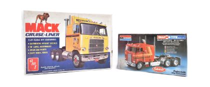 TWO VINTAGE MODEL KITS OF TRANSPORT INTEREST