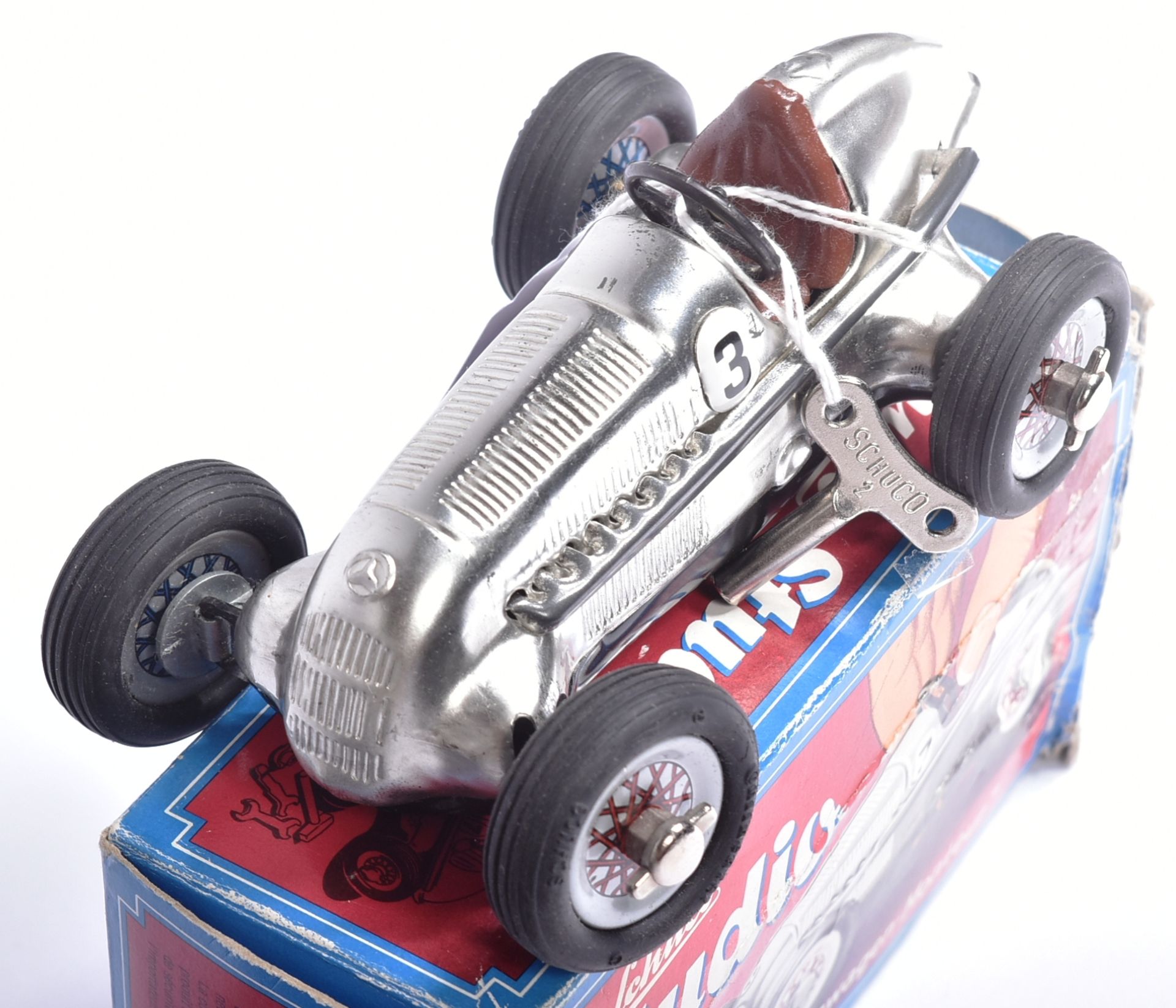 CLOCKWORK MODELS - SCHUCO TINPLATE CLOCKWORK MERCEDES GRAND PRIX - Image 3 of 5