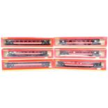 COLLECTION OF ASSORTED HORNBY OO GAUGE MODEL RAILWAY VIRGIN COACHES