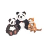 TEDDY BEARS - X2 GERMAN STEIFF BEARS & X1 CHARLIE BEAR