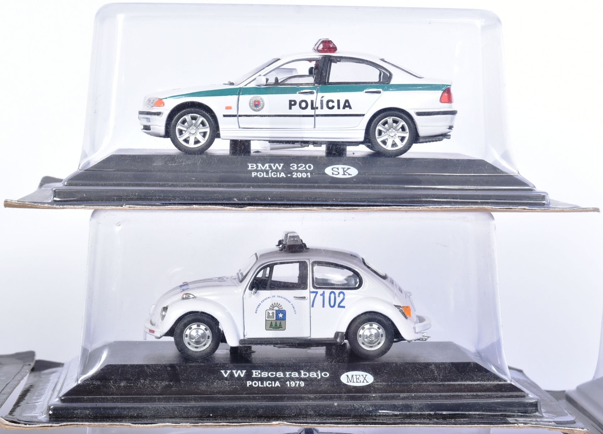 DIECAST - COLLECTION OF 1/43 SCALE DIECAST MODEL POLICE CARS - Image 5 of 5