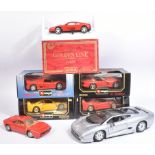 DIECAST - COLLECTION OF LARGE SCALE DIECAST MODEL CARS