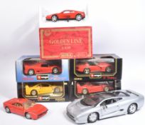 DIECAST - COLLECTION OF LARGE SCALE DIECAST MODEL CARS