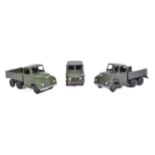 DIECAST - X3 VINTAGE BRITAINS DIECAST MILITARY JEEPS