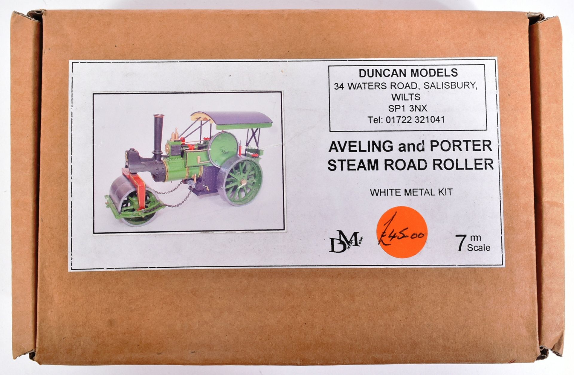 WHITE METAL KITS - X2 DUNCAN MODELS STEAM ROLLERS - Image 4 of 5